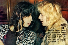 roger taylor + steven tyler london